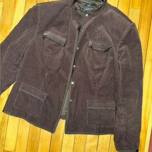 Style & Co. Women's Corduroy Jacket - Dark Brown